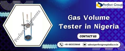 Gas Volume Tester in Nigeria