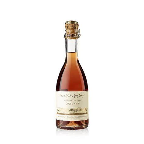 Pabrik Jorg Geiger Sparkling Cuvee 7 bebas alkohol, 375ml, Botol ...
