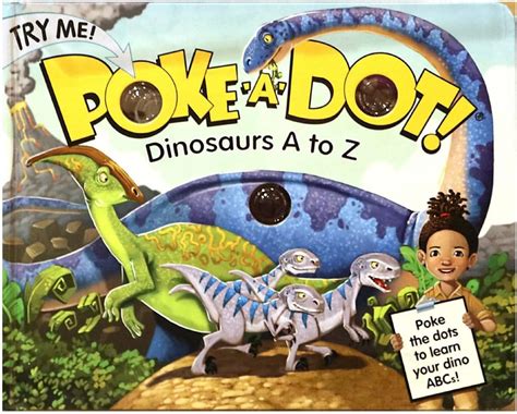 Amazon.com: Melissa & Doug Children's Book - Poke-A-Dot: Dinosaurs A to ...