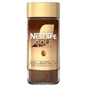 Nescafe Gold Blend Coffee, Granule, Glass Bottle, 3.35 Oz / 95 Gm ...
