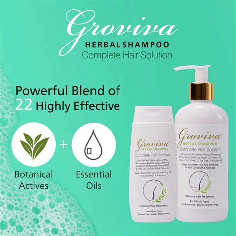 Buy GROVIVA HERBAL SHAMPOO 100 ML (PACK OF 4) Online & Get Upto 60% OFF ...