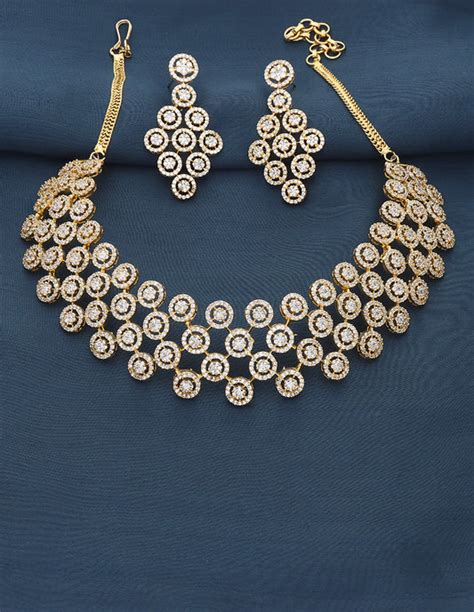 Choker Necklace _ Designer Jewellery Choker Set Online in Hyderabad ...
