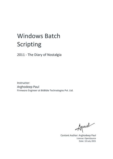 Windows Batch Scripting 的图像结果
