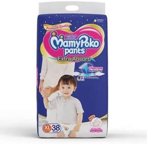MamyPoko Pants Extra Absorb Diaper, XL (Pack of 38) - XL - Buy 38 ...