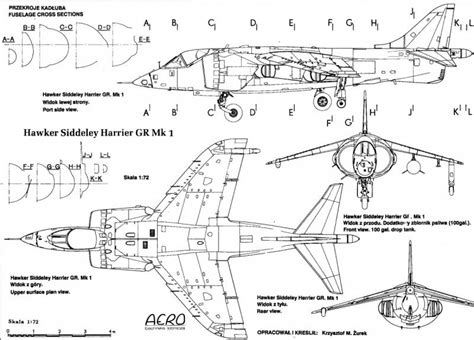 Схемы устройства и чертежи самолетов | Harrier, Airplane design, Model ...