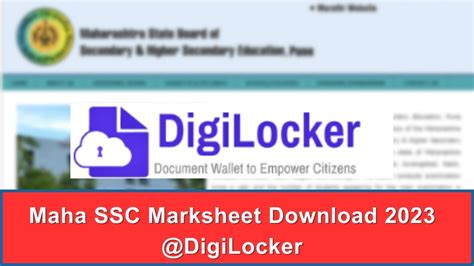 Maharashtra Board 10th Result 2023: How to Check and Download SSC ...