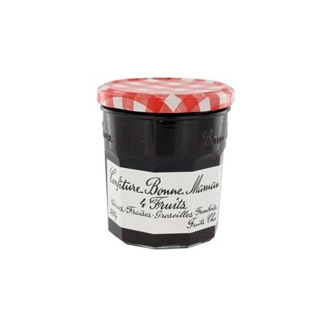 Home delivery of jam 4 Fruits Rouges Bonne Maman 370g