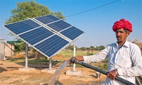 Solar Water Pump for Agriculture - Mounting Structure For Solar Pumps ...