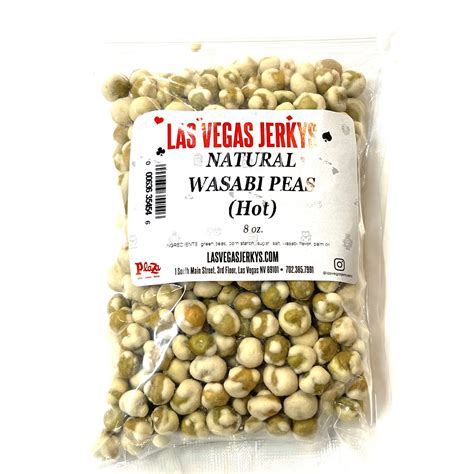 Wasabi Peas (Hot) – Las Vegas Jerkys