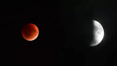 Chandra Grahan 2025: चांद की लालिमा और तारों की चमक ने बच्चों को दिखाई ...
