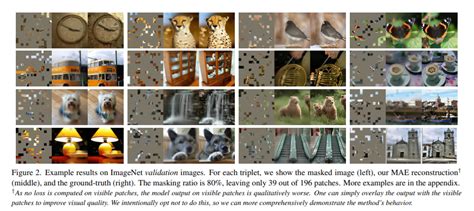 Mae Deep Learning 的图像结果