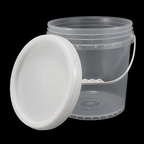 Unique Bargains Plastic Paint Pail Multipurpose Container 2.64Gallon ...