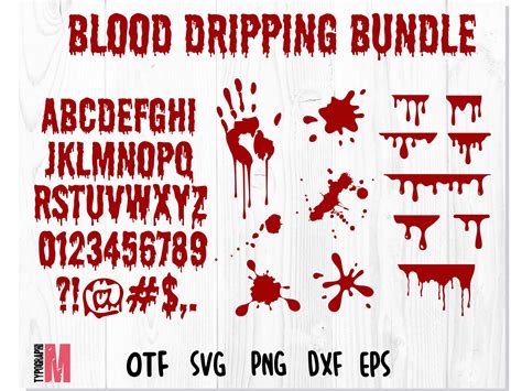 Dripping Blood Font