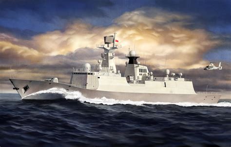 054A护卫舰入列10周年，创下建造和服役数量最多纪录-腾讯网