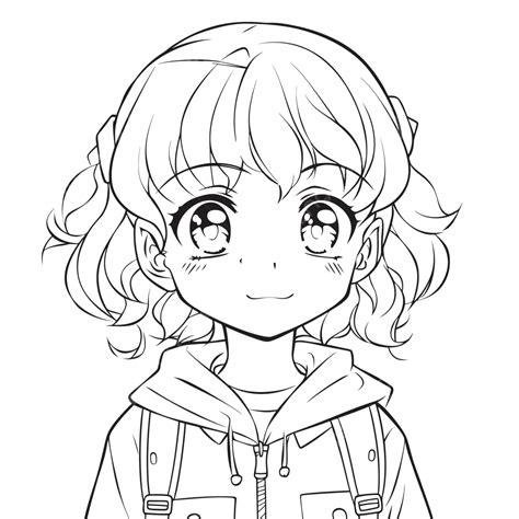 Cute Anime Characters To Draw Cute Anime Coloring Book | Coloring