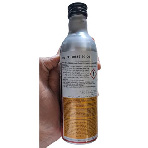 Toyota Diesel Injector Cleaner 250 ml - 08813-80100 - Toyota ...