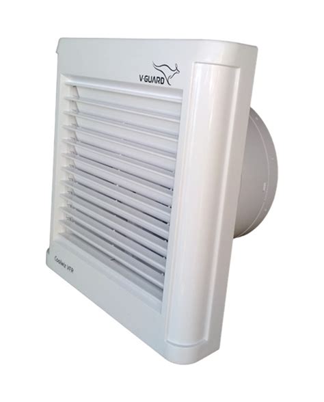 V-Guard 6" COOLWIZ VFR SHUTTER VENTILATION FAN 150 mm Exhaust Fan (WHITE)