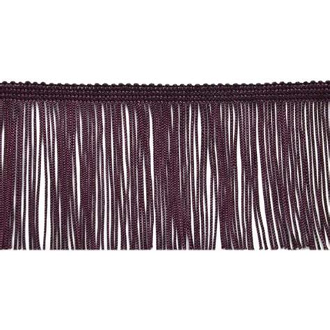 Expo International 20-Yard Chainette Fringe Trim, 3-Inch, Eggplant ...
