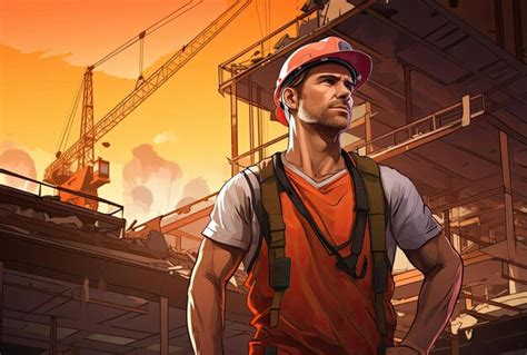 Image result for Construction Worker Animation