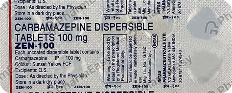 Zen 100 MG Tablet (10): Uses, Side Effects, Price & Dosage | PharmEasy