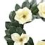 Magnolia Leaf Floral Wreath, 24"