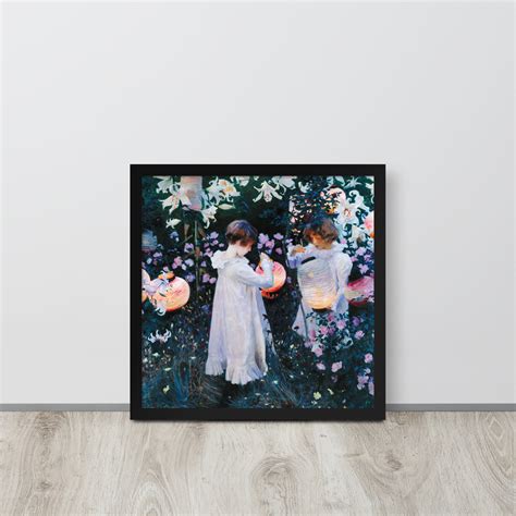 Carnation, Lily, Lily, Rose by John Singer Sargent - Framed John Singer ...