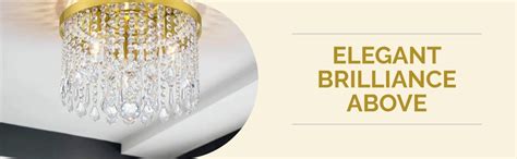 Buy INTERIOR HANDICRAFT 3-Lights Brass Finish Crystal Ceiling Light ...