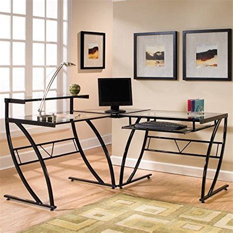 Image result for Z-Line Glass Computer Desk