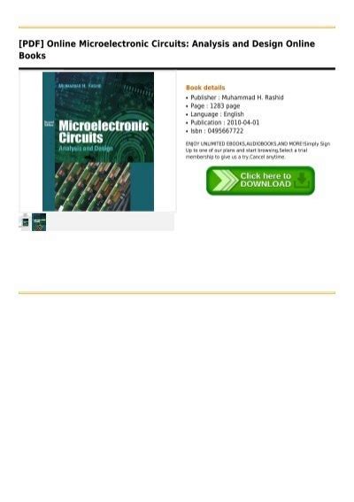 Image result for Microelectronic Circuits Tutorials