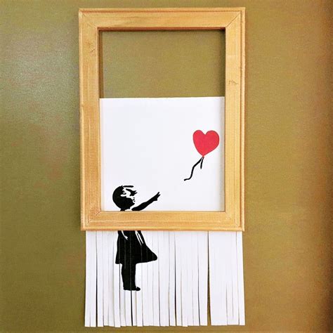 Banksy Schredderkunst, FBS Dorsten-Marl, Recklinghausen, 10 May 2023 ...