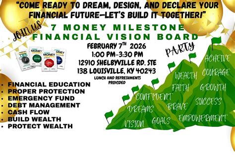 2026 Financial Vision Board Party: Plan, Visualize & Prosper, 12910 ...