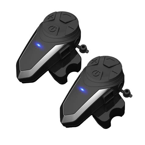 THOKWOK Motorcycle Bluetooth Headset,BT-S3 1000m Helmet Headphones for ...