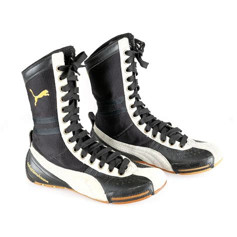 Puma Puma "Schattenboxen" Black Boxing Boots | Grailed