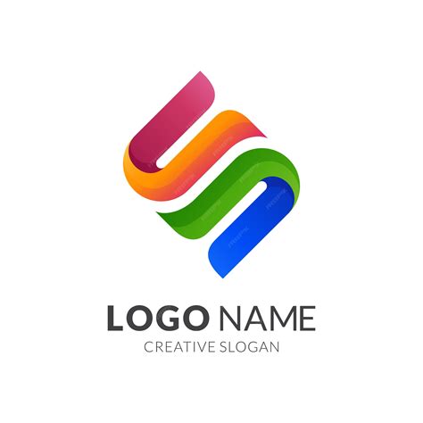 Letter s logo concept, modern logo style in gradient vibrant colors ...