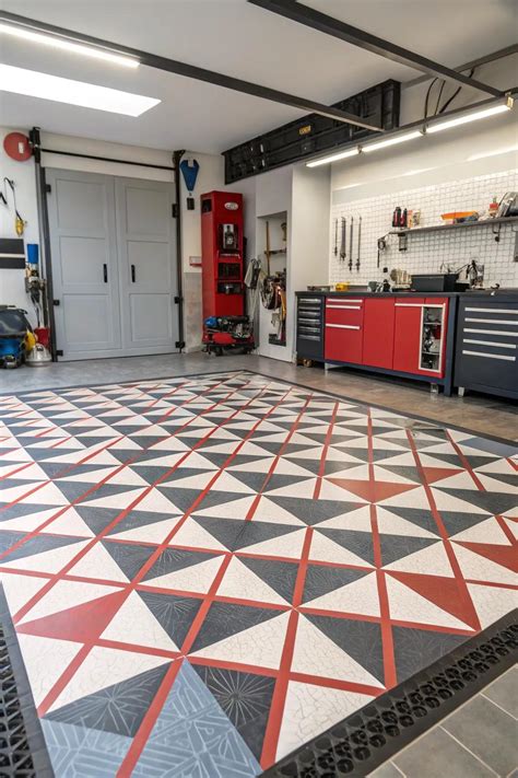 Creative Garage Tile Ideas for a Modern Look - Light and Layer