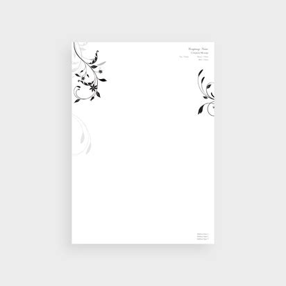 Florals & Greenery Letterheads Templates & Designs | Vistaprint