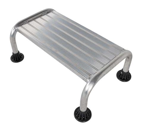 RS PRO | RS PRO 1 Tread Aluminium Steps 0.22m Platform Height ...