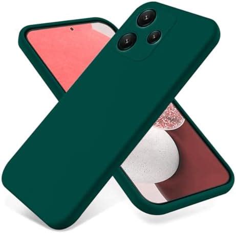 LIRAMARK Silicone Soft Back Cover Case with Micro-Fibre Cloth On Inner ...