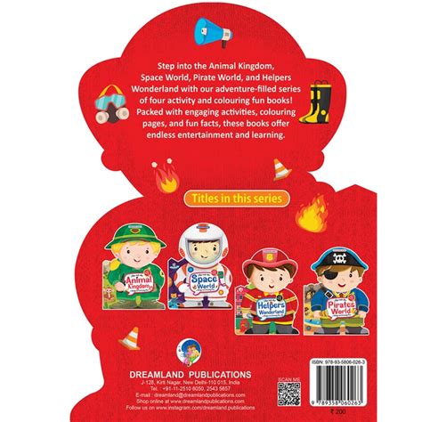 Step into the Helpers Wonderland - Activity and Colouring Fun Book ...