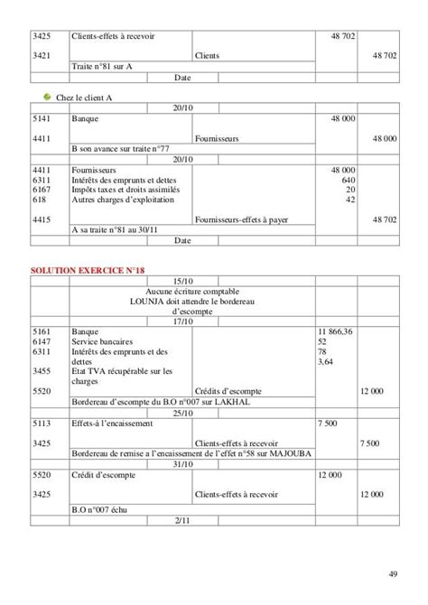 Image result for Exercice Corrige Comptabilite Generale PDF