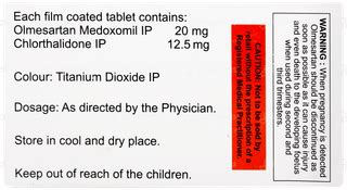 Olmesar Ch 20 Tablet 15: Uses, Side Effects, Price & Substitutes