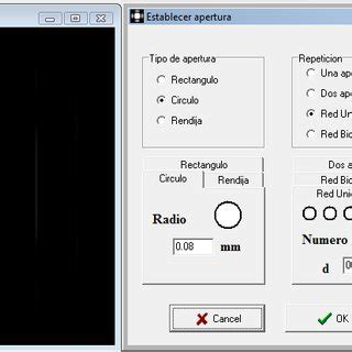 Diffraction Pattern Simulated 的图像结果
