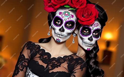 Mexican Skeleton Face Painting Costume