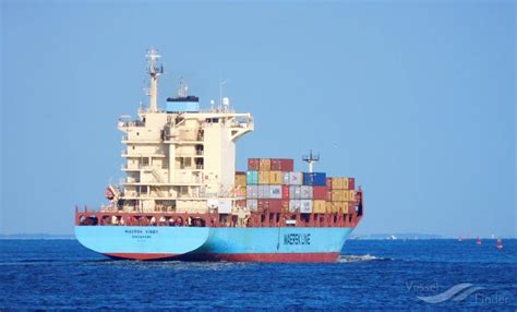 MAERSK VISBY, Container Ship - Details and current position - IMO ...