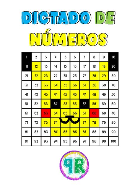 Dictado de números full - Dictado de números Dictado de números 1 2 3 4 ...