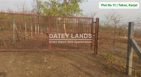 Datey Lands :: Plot No 11 | Takve | Karjat | Raigad