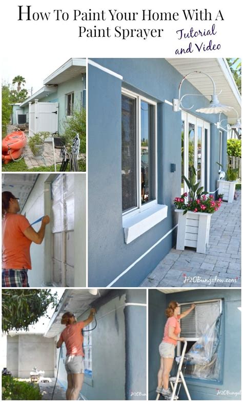 How To Spray Paint A House Exterior Video at Tommy Brown blog