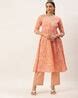 Buy Peach Kurta Suit Sets for Women by SWAGG INDIA Online | Ajio.com