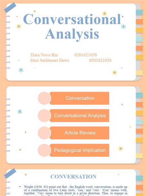 Image result for Conversational Analysis