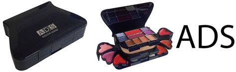 ADS Color Series Makeup Kit (8 Eyeshadow, 1 Power Cake, 8 Lip Color, 2 ...